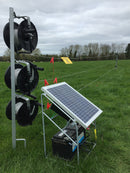 This is a solar add on transforms our battery energisers into low maintenance electric fence energiser that work throughout the entire grazing season.
